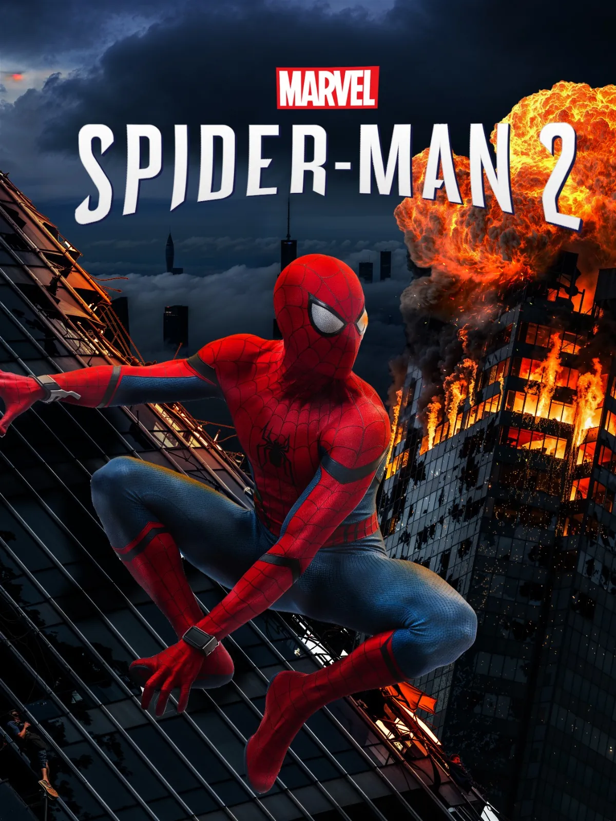 Spider-Man 2 poster design